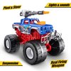 Metal Machines Monster Truck Wars (Jawesome) by ZURU, Toy Car Vehicle That Lights Up & Makes Sounds, Fireable Weapon, Batteries Included, Monster Truck Toys for Boys and Kids