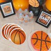 100Pcs Basketball Napkins Basketball Shaped Paper Napkins Basketball Party Favors for Sport Party Baby Shower Birthday Party Basketball Themed Party Supplies