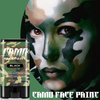 CCbeauty Black Camo Face Paint - Sports Eye Black Stick, Oil Camouflage Hunting Softball,Football,Baseball Accessories,Sweat Resistant Safe Army Militarty Makeup for Halloween Costume,Cosplay