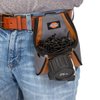 Dickies Rigid Nail/Screw Work Pouch with Tape Measure Clip, Universal-fit Steel Clip for Tool Belt, Riveted Seams Built to Last