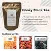 Honey Black Tea - 2022 Fresh Harvest - No Sweetener - No Added Flavors - Loose Leaf Black Tea from Taiwan - Tea Gift, Hot, Iced, Milk Tea, Kombucha - By Oolong Tea Collective (2oz)