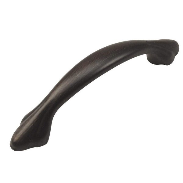 Cosmas 10 Pack 3475ORB Oil Rubbed Bronze Cabinet Hardware Handle Pull - 3" Hole Centers