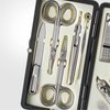 World No. 1. Three Seven (777) Travel Manicure Grooming Kit Nail Clipper Set (10 PCs, TS-2100BC), MADE IN KOREA, SINCE 1975.