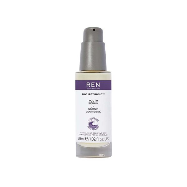 REN Clean Skincare Bio Retinoid Youth Serum, Vegan Plant-Derived Healthy Aging Serum, Clinically Proven to Reduce Fine Lines and Wrinkles After 7 Days, Suitable for Sensitive Skin