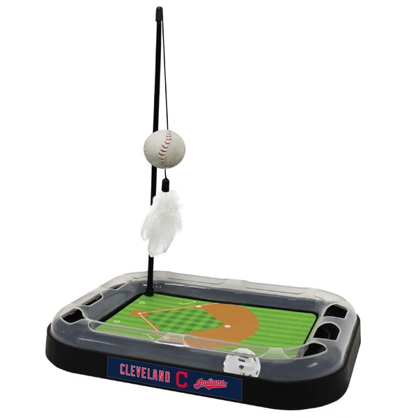 Pets First Cleveland Guardians Baseball Cat Scratcher Toy