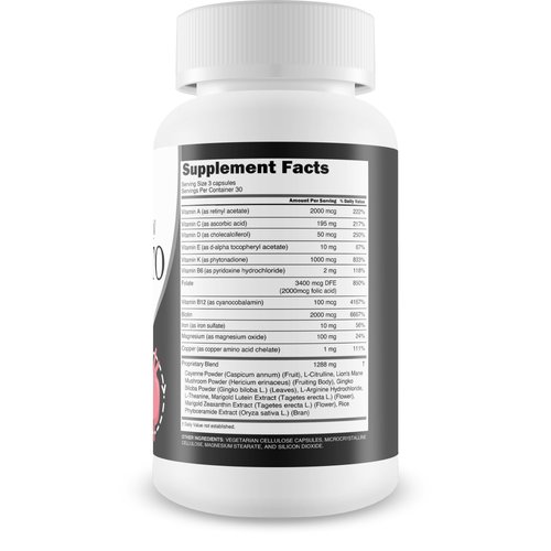 Blood Flow Vavanto Pro - Our Best Blood Circulation Booster - Mens Blood Flow Care - Our Best Blood Flow Support - Blood Flow Capsules - Blood Flow Pills - Max Blood Flow Vavanto Growth Circulation