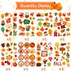 Fall Stickers, SEPGLITTER 40 Sheets Thanksgiving Stickers Maple Leaf Stickers Autumn Stickers for Kids Thanksgiving Party Supplies for Fall Thanksgiving Theme Party Classroom Decor Supplies