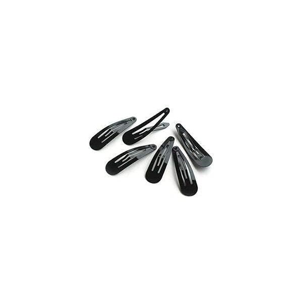 Black Metal Tic Tac Tik Tak Hair Clips Pins for Women & Girls.TRIPIN