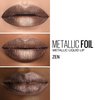 Maybelline Lip Studio Metallic Foil Metallic Liquid Lipstick Makeup, Zen, 0.16 fl. oz.