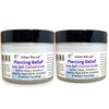 Urban ReLeaf SET of 2 Piercing Relief Sea Salt Concentrate. Aftercare Clean, Soak, Gently Heal New Fresh & Keloid Bump Piercings. Tea Tree, Non-iodized Sea Salt. Makes 90 cups!