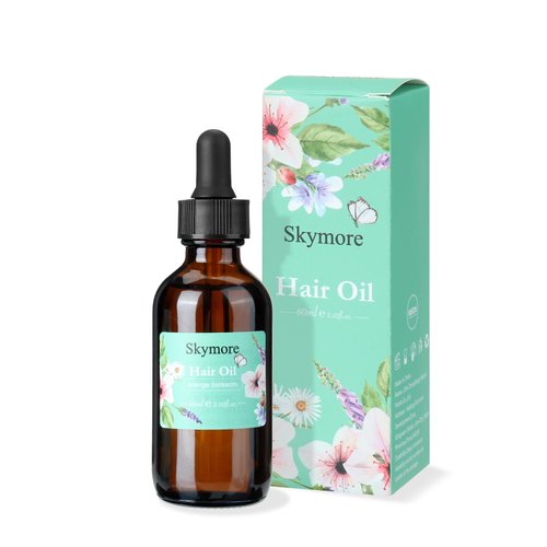 Skymore Hair Treatment Oil for All Hair Types 2.02 Fl Oz Original Hair Oil for Hydrating and Nourishing, Hair Strengthening Serum for Women & Men