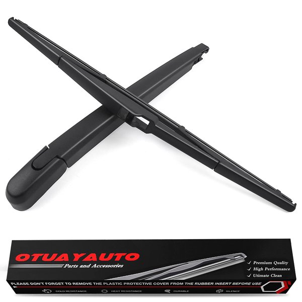 Rear Windshield Wiper Arm Blade Set, Replacement for Mazda CX5 CX-5 2010-2015 OE:EKMZCX5RW