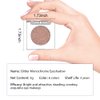 CAKAILA Single Gold Brown Glitter Shimmer Eyeshadow,Bright High Pigment Intense Monochrome Eye Shadow,Buildable Sparkly Eye Glitter Shimmer Finish,24 Hour Eye Makeup Longwear Waterproof,Blendable