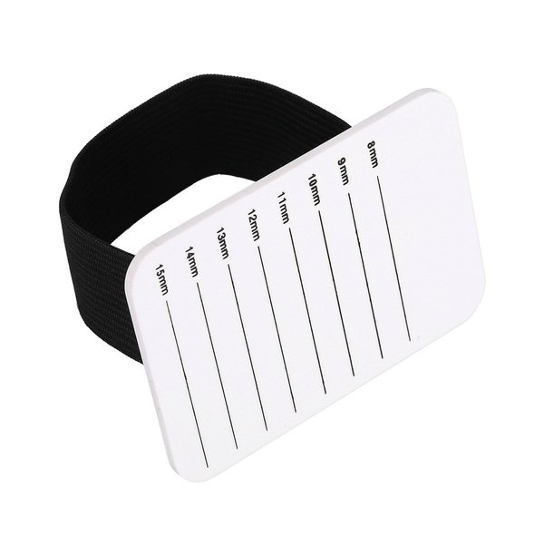 Eyelash Extension Supplies, 8-15Mm Makeup Eyelash Tray Strip Stand, Eyelash Extension Hand Plate, Lashes Grafting Holder, Eyelash Extension Tray Holder