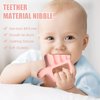 Chelpopo Silicone Teething Toys for Babies 0-6 Months, Teethers for Babies 6-12 Months, Thumb Baby Teether Toy, Sensory Toys for Babies, Baby Chew Toys