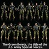 Army Men Action Figures Set, Include 12 Toy Soldiers with Digital Camo and Millitary Weapons-US Army Special Forces Group Toys for Kids Boys, Best Age 4-7 Year Old