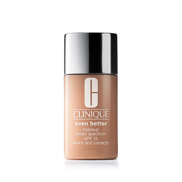 Clinique Even Better Makeup Medium Coverage Foundation Broad Spectrum SPF 15 | Evens Skin Tone + Reduces Dark Spots, Cream Chamois, 1 Fl Oz