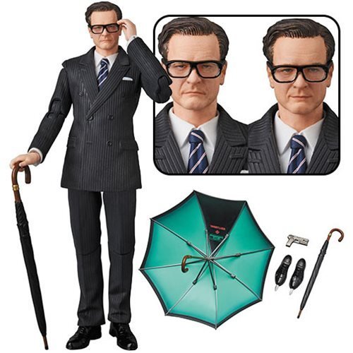 KM Kingsman Harry Galahad Hart MAFEX Action Figure