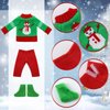 Bencailor 9 Pcs Christmas Elf Doll Clothes 11.5 Inch Elf Outfit Accessories Set Elf Doll Clothing for Winter Doll Gifts Accessories(Bright Style)