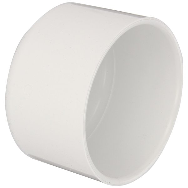 Spears 447 Series PVC Pipe Fitting, Cap, Schedule 40, 1/2" Socket (Pack of 10)