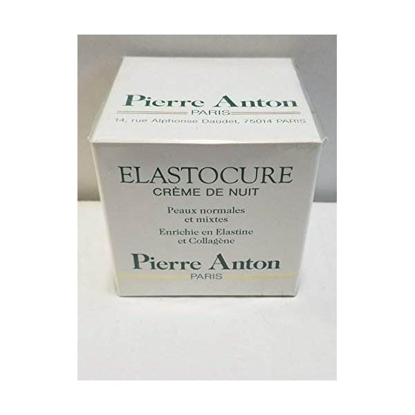 Pierre Anton Elastocure Beauty Night Cream 1.7 fl oz