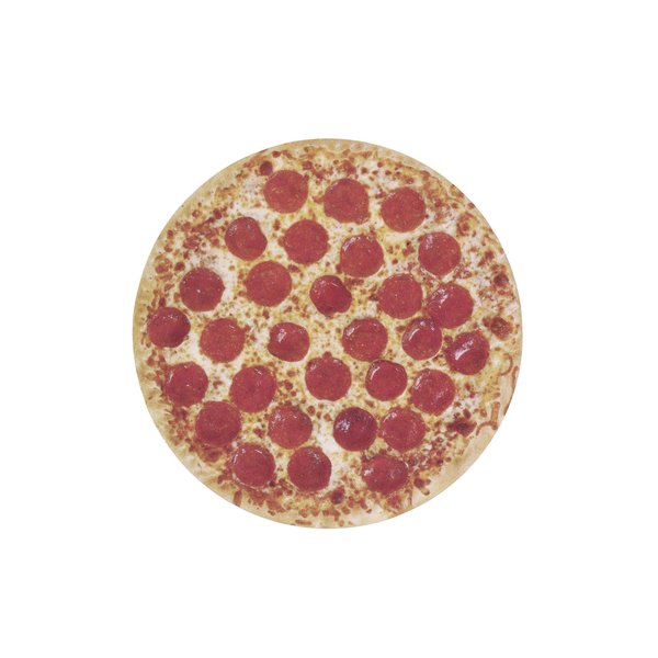 Design Ideas Focus Cloth, Soft Reusable Microfiber Cleaning Wipe for Glasses and Electronics, Pizza Design