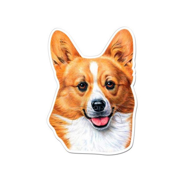 GT Graphics Welsh Corgi - 12" Vinyl Sticker Waterproof Decal