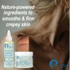 E70 Advanced Crepe Solve Skin Repair Cream and Oil Set – Stretch Marks and Crepey Skin Treatment For Face and Body – Oil and Moisturizer For All Skin Types – 4oz (Pack of 2)