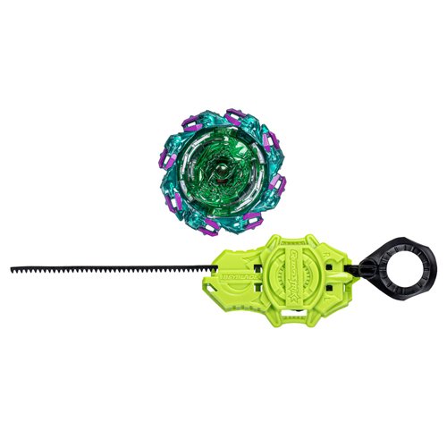 BEYBLADE Burst QuadStrike Chain Kerbeus K8 Spinning Top Starter Pack, Defense/Stamina Type Battling Game with Launcher, Kids Toy Set