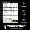 EHP Labs Hectic PreWorkout - High Stim Advanced Pre Workout Powder for Max Performance - Caffeine, Beta Alanine, Coconut Water - Energy, Pump, Recovery & Hydration - 40 Serves (Blue Raspberry)