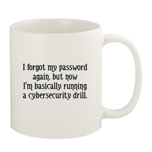 Knick Knack Gifts I Went to The Gym and Forgot My Water Bottle, but Hydration is Overrated… Right? - 11oz Ceramic White Coffee Mug, White