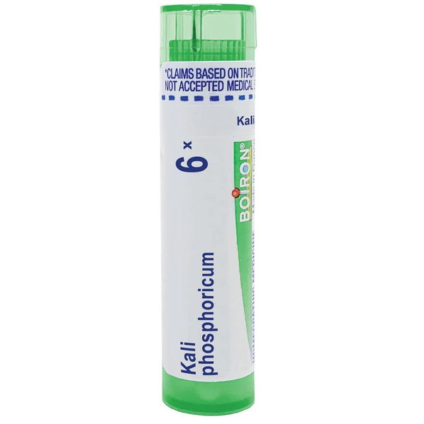 Boiron Kali Phosphoricum 6X Md 80 Pellets for Tension Headaches associated with Intellectual Fatigue
