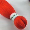 Leticia Red Orange Braiding Hair Pre stretched,Pre stretched Kanekalon Synthetic Braiding Hair Extensions for Braids 26 inch