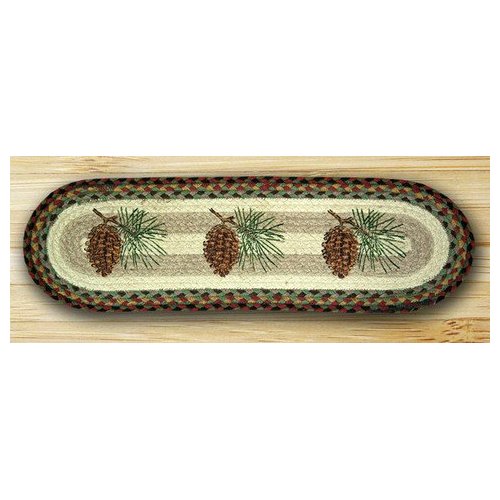 Oval Stair Tread, Pinecone