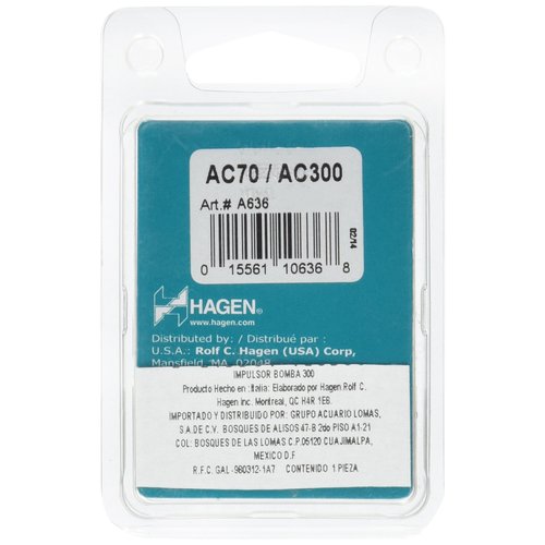 AquaClear Impeller Assembly for AquaClear 70 Power Filter for Aquariums, Replacement Part, A636, black (A636A1)