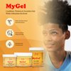 ILIOS Joie Naturals MyGel Extra Hold-Hair Styling Gel - Moisturizing Formula with Plant Oils and Herbal Extracts – Curly Hair Gel for Twists, Braids and Locks, 4 OZ Packaging.