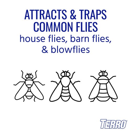 Victor TERRO T524 Poison-Free Hanging Disposable Fly Trap
