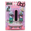 Hello Kitty Fingerboard Toy Set - 3 Pc Bundle with Hello Kitty Finger Skateboard for Kids, Hello Kitty Stickers, and More | Hello Kitty Party Favors