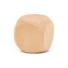 Wooden Blank Dice 1 inch x 1 inch, Pack of 25 Wooden Blocks Unfinished for Wooden Cube Craft, Games, and Parties, by Woodpeckers