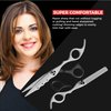 Suvorna Hair Cutting Scissors Professional with Thinning Shears for Hair Cutting | 2 Pcs Hair Cutting Shears | RightHand Professional Hair Scissors | Barber Shears Set | Hair Shears Professional
