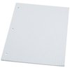 Pacon Filler Paper, White, 3-Hole Punched, 1/4" Grid Ruled 8" x 10-1/2", 80 Sheets