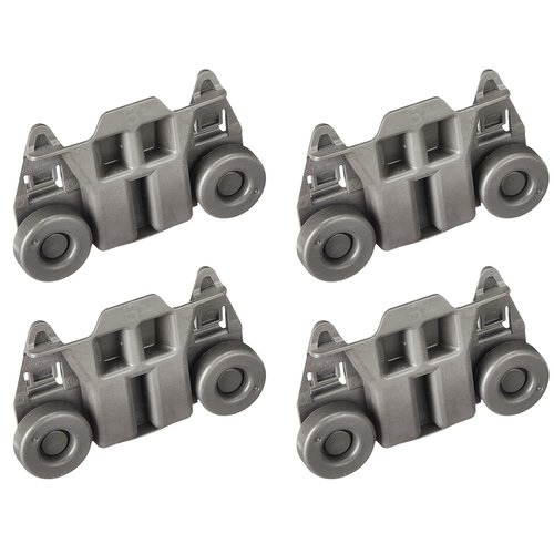 PartsBroz Kitchenaid Dishwasher Rack Wheels WPW10195417 W10195417 Whirlpool Dishwasher Wheels Lower Rack Kenmore Roller Part KDTE104ESS1 KDTE104ESS2 KDTM354DSS4 KDTE104DSS0 KDFE104DSS4 KDTE104DSS1