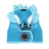Puppia Vivien Vest Dog Harness Step-in All Season Mesh Cute No Pull No Choke Walking Training for Small Dog, Sky Blue, X-Small