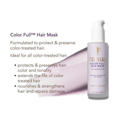 Rahua Color Full Hair Mask 4 Fl Oz, Best For All Shades of Color-Treated, Highlighted, and Natural Colored Hair