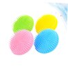 PACKOVE Shampoo Brush Set of 4 Adult Massage Comb for Scalp Care Anti-Itch and Dandruff Hair Brush for Men and Women Shower Bath Tool