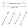 Silver Bobby Pins, METLUCK 240Pcs Silver Hair Pins Waves Bobby Pins Hair Accessories for Women Girls (2.2inch/5.5cm)
