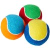 Petface Squeaky Tennis Balls for Dogs, All Breed Sizes (Pack of 3)