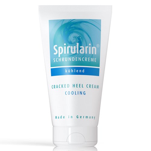 Spirularin Cracked Heel Foot Cream for Dry Feet and Heels, Natural Foot Cream for Dry Feet Made with 20% Urea and Coconut Oil, Made in Germany | 2.5oz