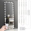Kintion LED Vanity Mirror Lights with RF Remote, Dimmable Hollywood Style 13ft(4m), Bathroom Waterproof, for Full Body Mirror, Makeup Mirror, Vanity Mirror, Bathroom Mirror(Mirror Not Include)