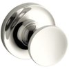 KOHLER 14443-SN Purist Robe Hook, Robe Hooks for Bathroom, Robe Hooks for Wall, Vibrant Polished Nickel